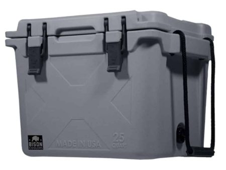 Bison Cooler 25 QT Cooler - Gray Granite For Sale