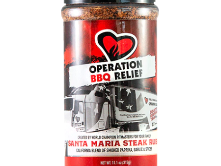 Operation BBQ Relief Santa Maria Steak Rub Supply