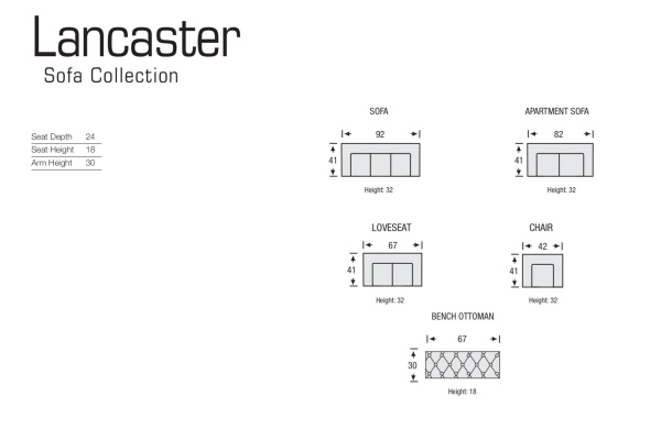 Lancaster Sofa Online now