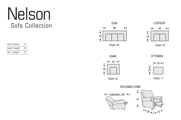 Nelson Sofa on Sale