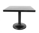 Monaco 36  Square Pedestal Dining Table Fashion