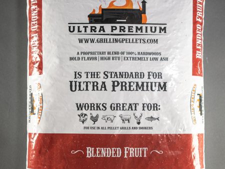 Grilling Pellets Ultra Premium Blended Fruit Pellet Sale