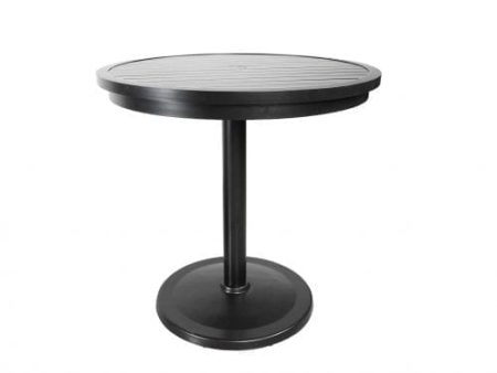 Monaco 42″ Round Pedestal Bar Table For Discount