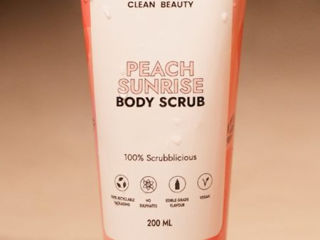 Peach Sunrise Body Scrub For Discount