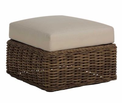 SOHO WICKER OTTOMAN on Sale