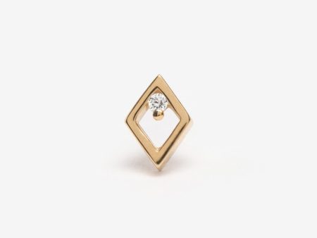 Mia Threadless End (14K Gold) Fashion