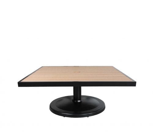 Kensington 42″ Square Pedestal Coffee Table Hot on Sale