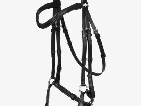 Arika Drop Bridle Black Silver Full For Sale