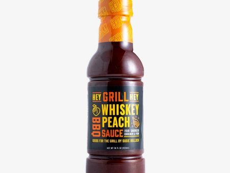 Hey Grill Hey Whiskey Peach BBQ Sauce Hot on Sale