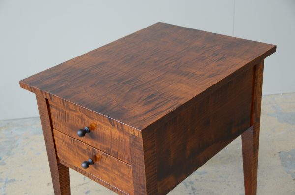 Wallace II Side Table - Curly Maple on Sale