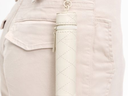 Quilted SOS Case - Bone Hot on Sale