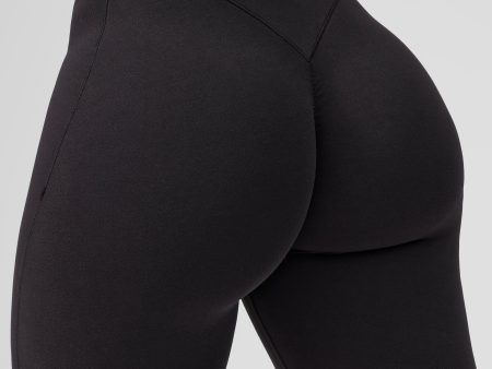 Aggressive Scrunch Legging - Onyx Black Online Sale