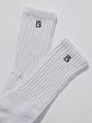 Scrunch Socks - White Black Hot on Sale