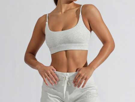 Cloud Bralette - Heather Grey Online