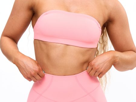 Adjustable Nubre Bandeau - Guava Online Hot Sale