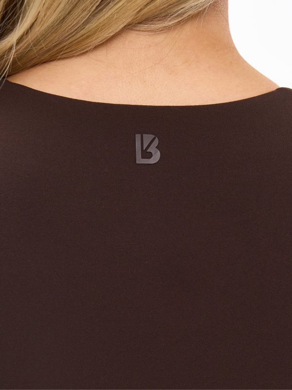 Butter Square Neck Crop - Cold Brew Online Sale