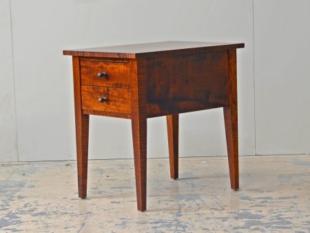 Wallace II Side Table - Curly Maple on Sale