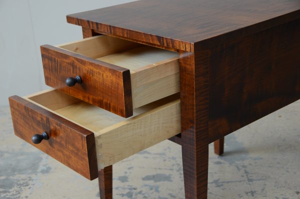 Wallace II Side Table - Curly Maple on Sale