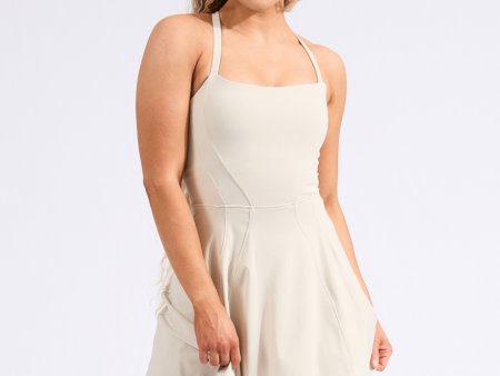 Bend and Snap Dress - Bone For Cheap